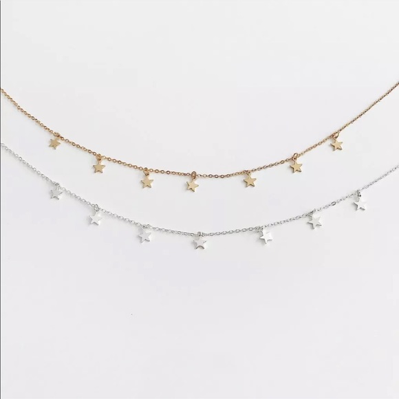 ☆ RESTOCKED! Dainty Boho Star Tassel Choker ☆ - Picture 3 of 4